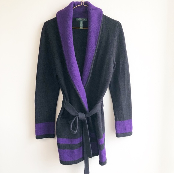 Ralph Lauren Sweaters - Ralph Lauren long belted cardigan
